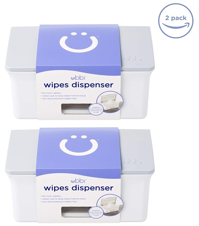 Ubbi Set of 2 Baby Wipes Dispensers - Image 2