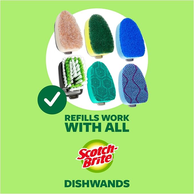 Scotch-Brite Non-Scratch Dishwand, Scrubber - Image 9