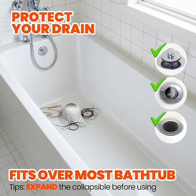 Shower Drain Hair Catcher - Image 3