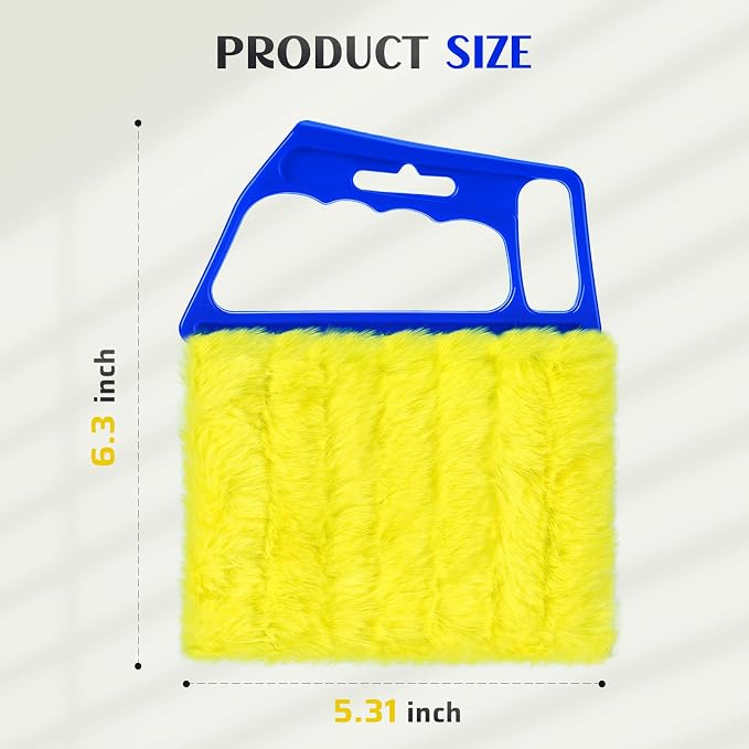 2025 Upgrade 2PCS Blind Cleaner Duster Tool, Window Blinds Cleaner Microfiber - Image 3