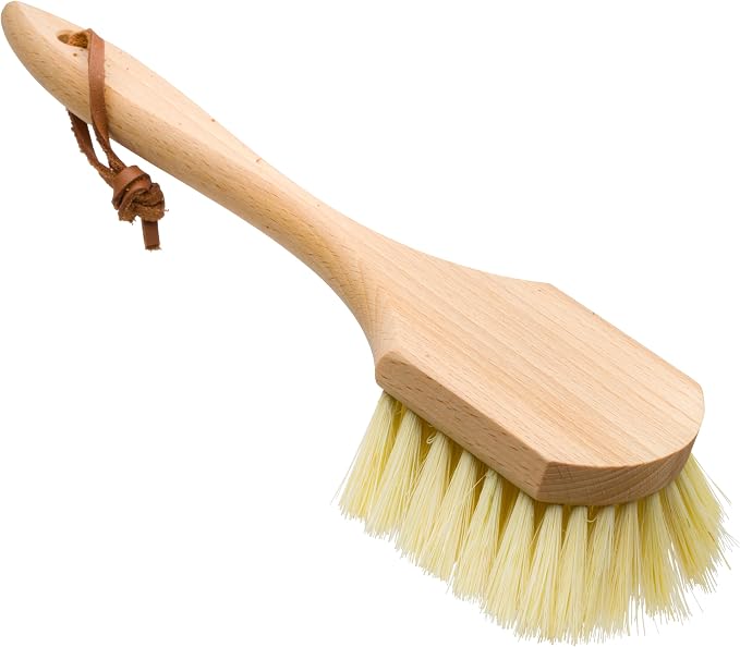 Redecker Tampico Fiber Garden Cushion Brush by Redecker