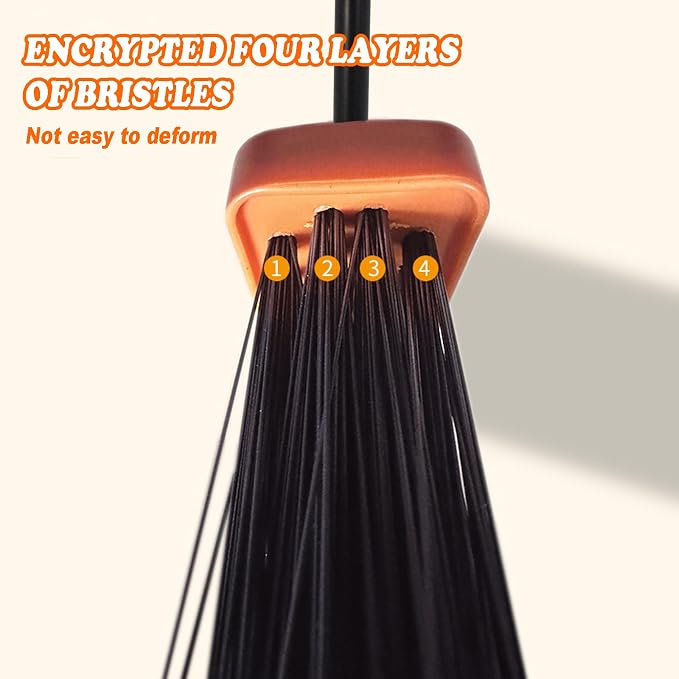 Heavy-Duty Adjustable Angle Broom - Image 5