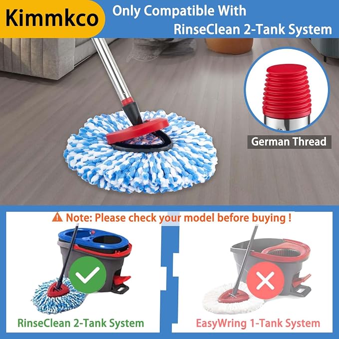 Small Spin Mop Replacement Head - Image 2