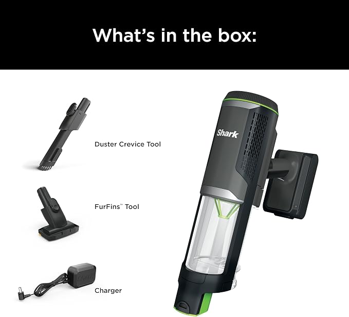 Shark PowerBoost Cordless 2-in-1 Car/Home Handheld PowerVac, Powerful Suction - Image 11