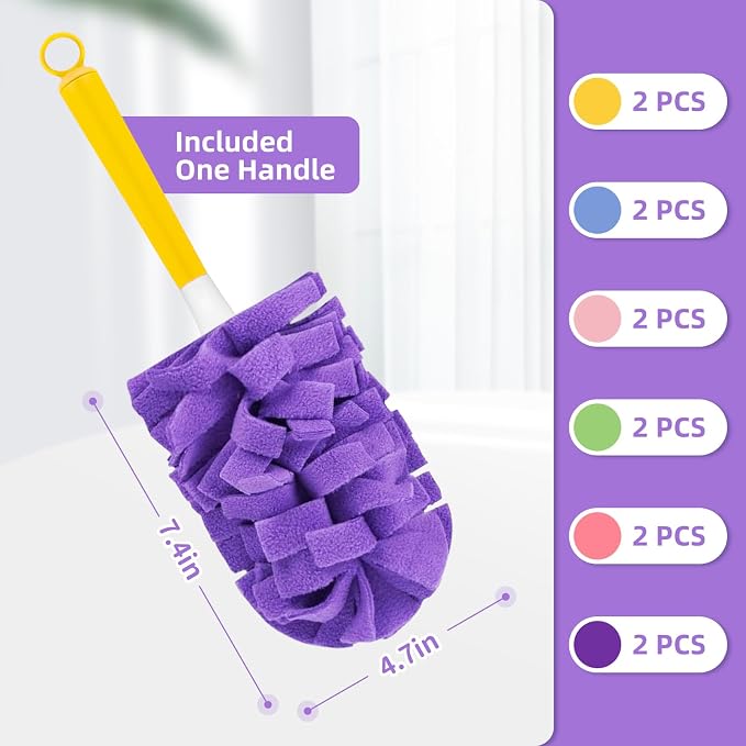 12 PCS Fleece Reusable Duster Refills - Image 2