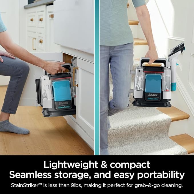 Shark StainStriker Portable Carpet, Upholstery & Area Rug Cleaner - Image 7