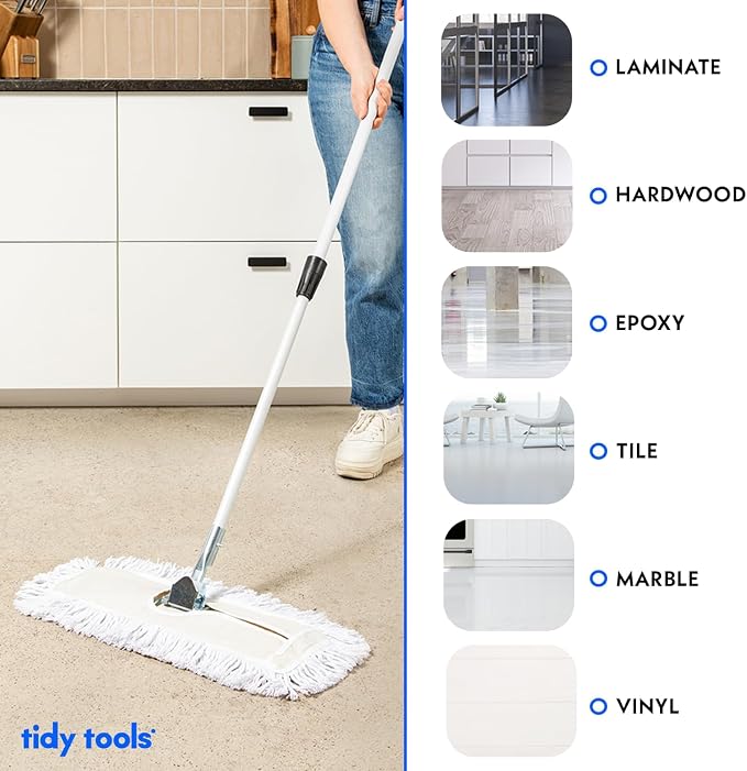 Commercial Dust Mop – 36 Inch Floor Sweeper - Image 6