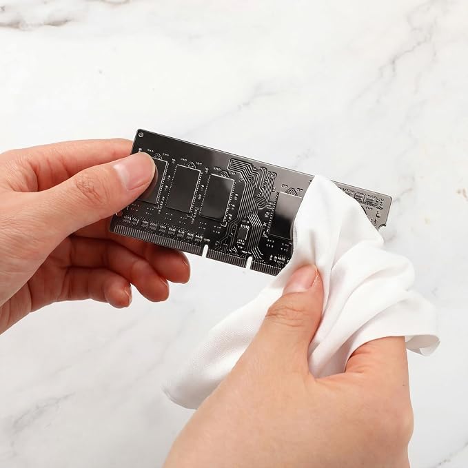 100 Pcs Cleanroom Cloth Wipes Microfiber Lint Free Cloth Disposable Clean - Image 3