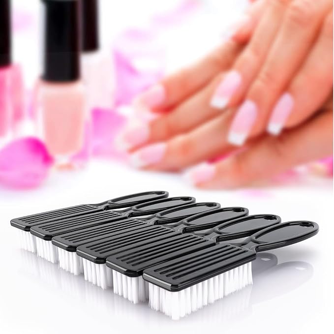 NICEMOVIC 10 Pcs Nail Brush for Cleaning Fingernails, Handle Grip Nail Scrubber - Image 6