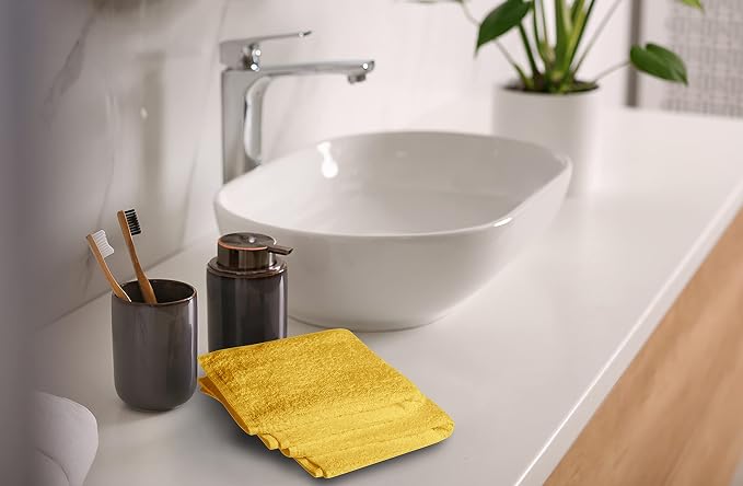 Softolle 100% Cotton Washcloths 60 Pack Soft, Highly Absorbent Washcloth - Image 4
