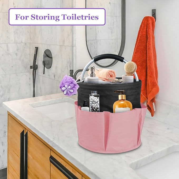 17L Cleaning Supply Caddy for Family, Portable Shower Caddy - Image 9