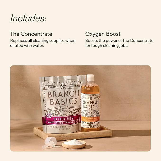 Branch Basics Concentrate + Oxygen Boost | Multi-Surface All Purpose Cleaner - Image 3
