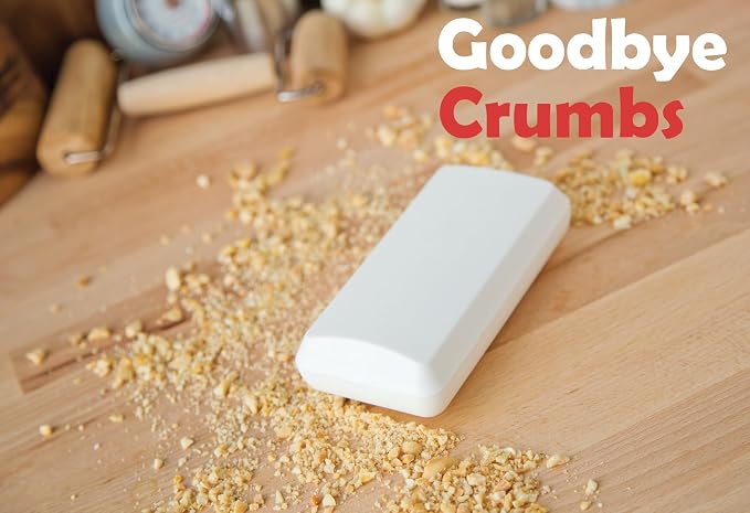 Fox Run Table Crumb Sweeper White, 2.75 x 5.5 x 1.25 inches - Image 4