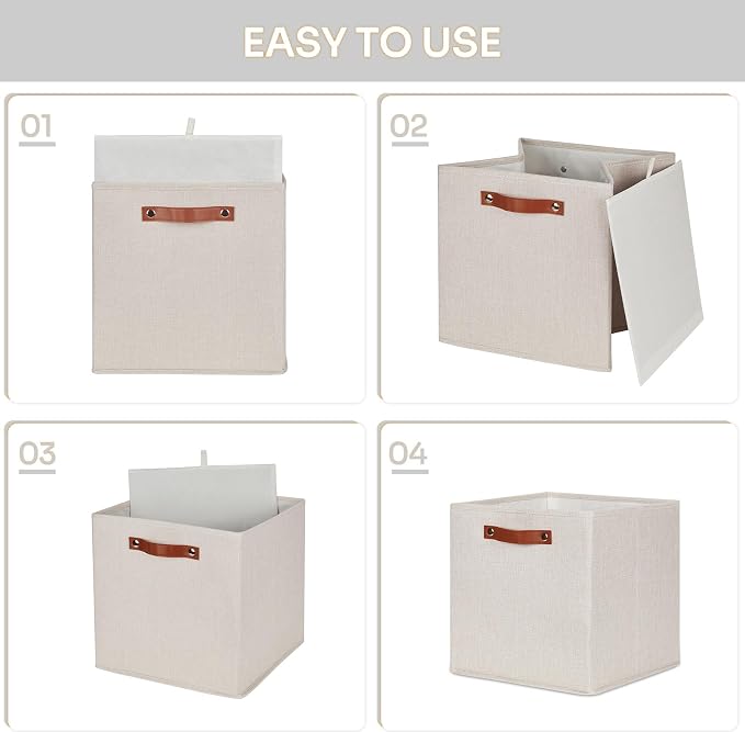 HNZIGE Foldable Storage Cubes Bins - Image 2