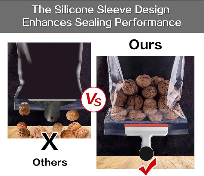 HOUSE AGAIN 8 Pack Stainless Steel Magnetic Chip Bag Clips Covered - Image 5