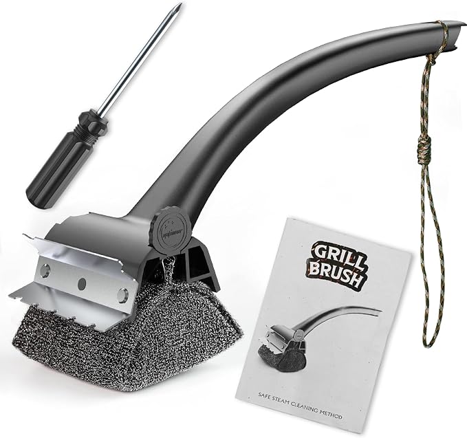 BBQ Grill Brush Bristle Free by Matscover