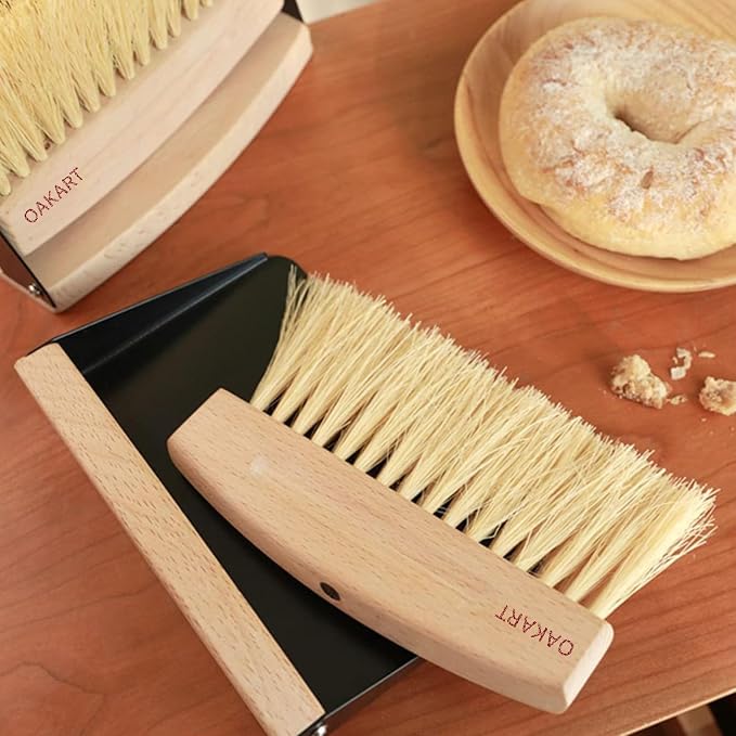Mini Metal Dustpan and Brush Set - Image 6