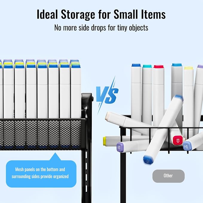 2 Pack Under Sink Organizer and Storage, Metal Under Kitchen Sink Organizer - Image 6