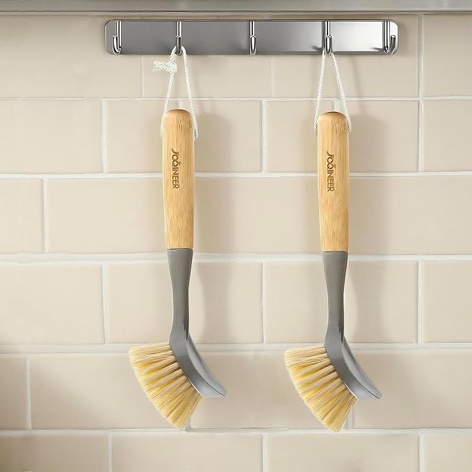 JOQINEER 2 Pack Kitchen Dish Brushes - Image 5