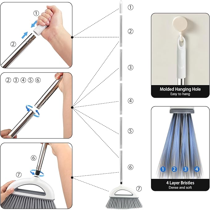 Angle Broom for Hardwood Floors - Image 6