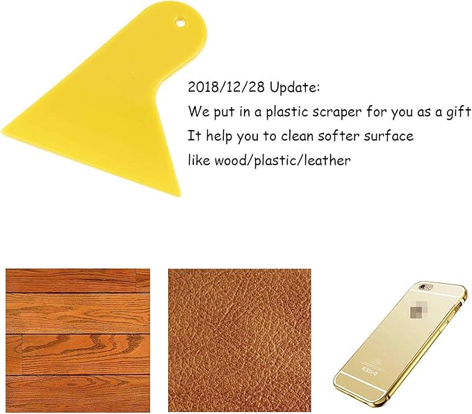 4" Wide Extendable Razor Blade Sticker/Paint Scraper Remover - Image 3