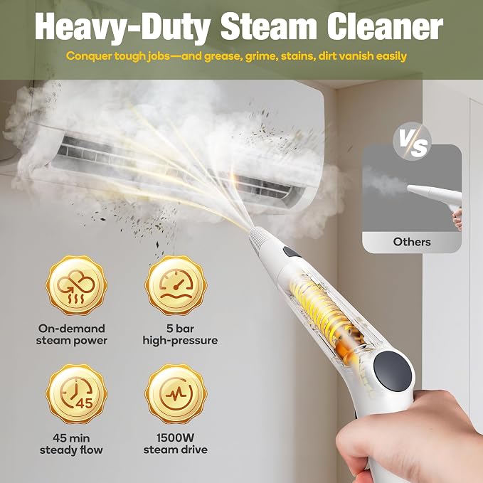 Newbealer Heavy-Duty Steam Cleaner - Image 2
