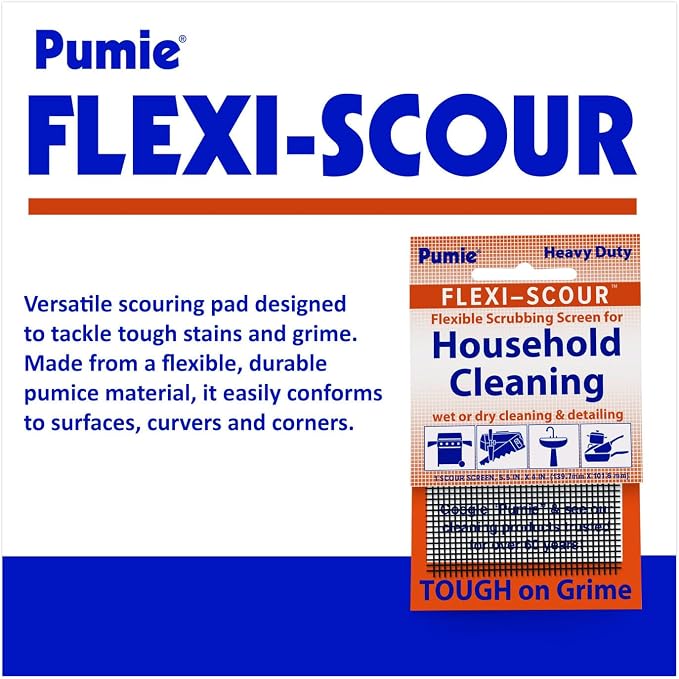 PUMIE Flexi-Scour, 5.5 x 4 Inch Flexible Scrubbing Screen - Image 3