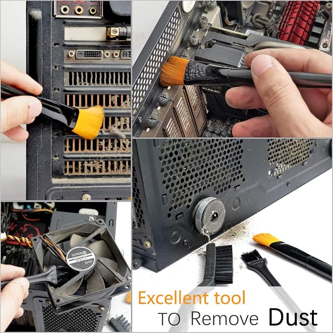 Computer PC Keyboard Laptop Electronics Camera Small Cleaning Brush Kit - Image 4
