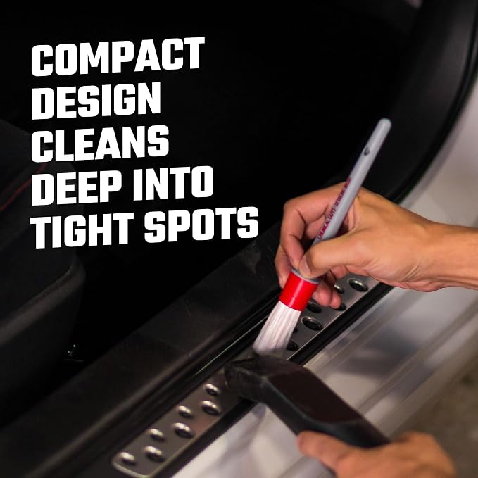 Chemical Guys All in the Details Interior Detailing Brush Set - Image 4