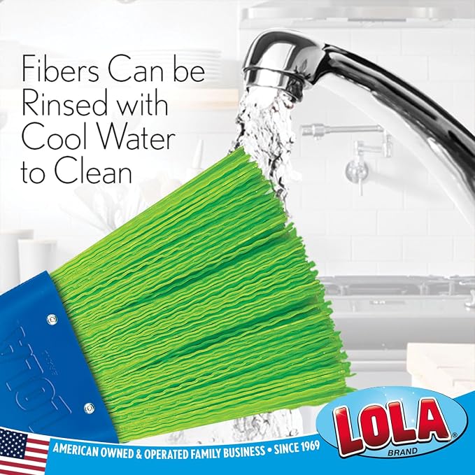 LOLA Heavy Duty Whisk Broom, Hand Brush, Durable Bristles, Whisks Away Dirt & - Image 6