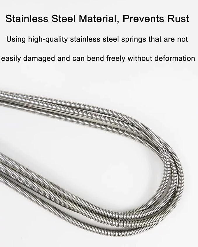 Flexible Long Drain Brush 61in Nylon Cleaner Double Ended Hose Tube Stainless - Image 7