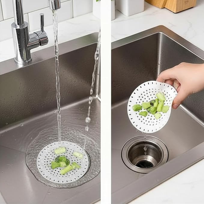 Shower Drain Hair Catcher, Premium Silicone Drain Protector & Shower Drain Cover - Image 3