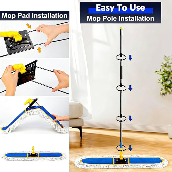 36" Commercial Industrial Dust Mop - Image 7