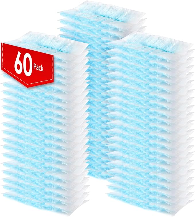 60 Count Electrostatic Duster Refills Compatible by Senowi