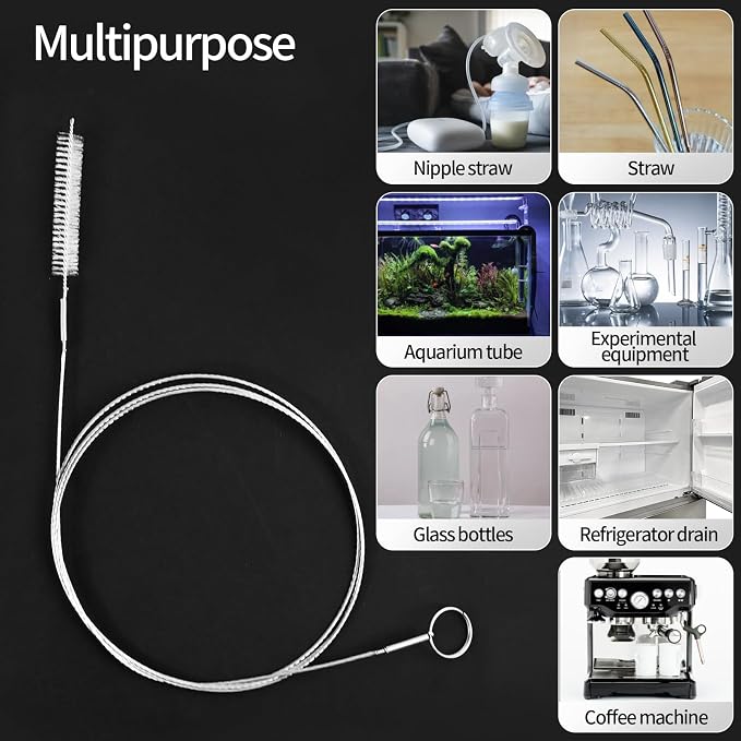60 Inches Extra Long Straw Cleaner Brush - Image 7