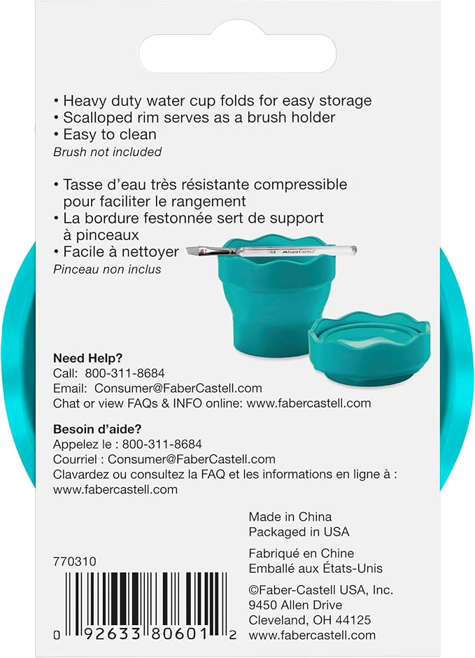 Faber-Castell Collapsible Water Cup - Image 2