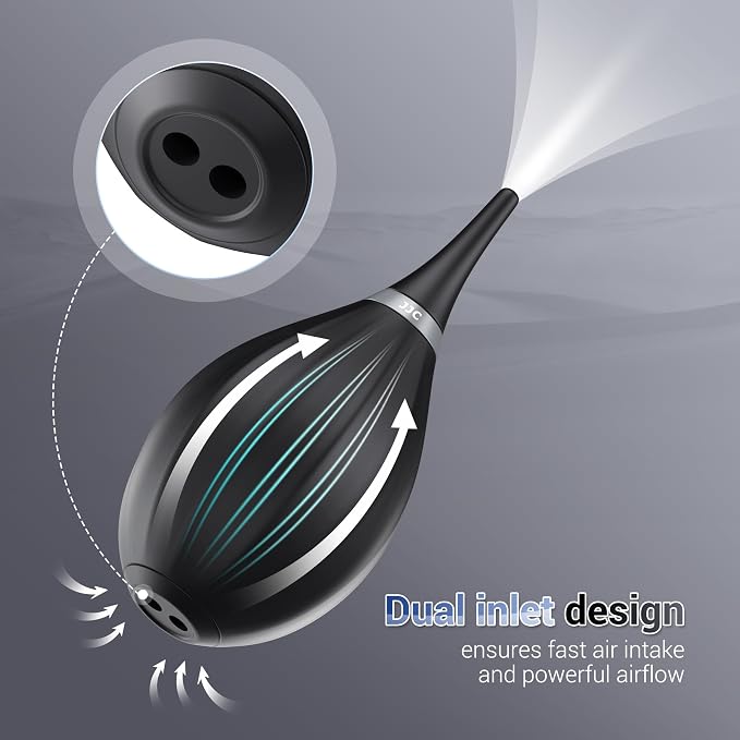 Soft Tip Silicone Camera Dust Blower Lens Air Blower, Camera Lens Cleaner Air - Image 4