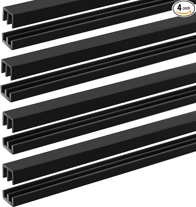 Landical 4 Sets 4FT Sliding Door Track by Landical