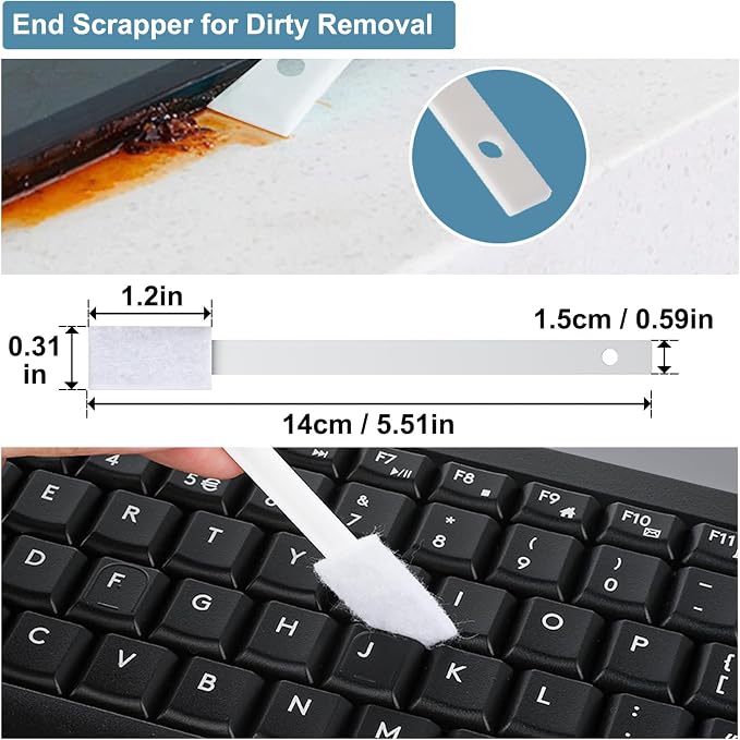 Ouligay 40PCS Disposable Crevice Cleaning Brushes Crevice Cleaning Tools - Image 5