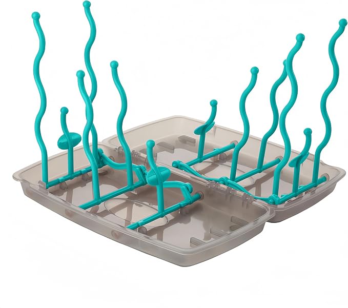 Collapsible Baby Bottle Drying Rack, Bottle Dryer Holder by Minchsrin