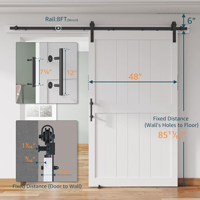 48''x84'' Sliding Barn Door - Image 2