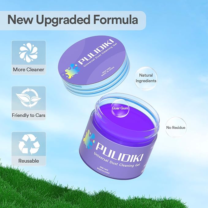 PULIDIKI Car Cleaning Gel Cleaning Putty Car Interior Cleaner Car Detailing Kit - Image 6