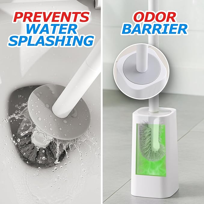 Toilet Bowl Brush and Holder Set - Image 3