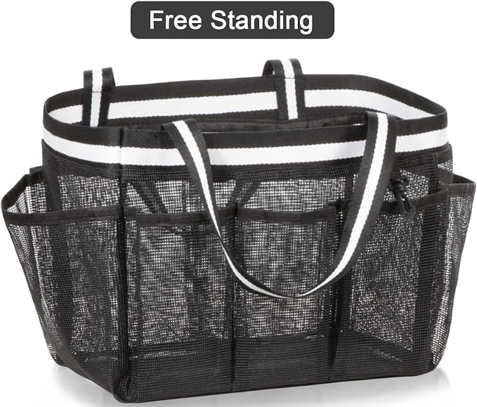 XL Mesh Shower Caddy Portable Shower Bag - Image 3