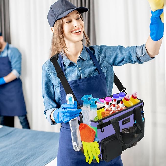 Wearable Cleaning Caddy Bag, Cleaning Supply Tote - Image 4