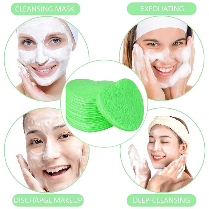 100-Count Compressed Facial Sponges - Image 8