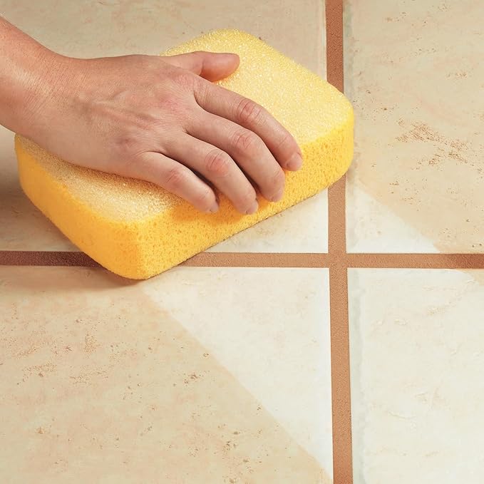 QEP 70007-24 Scrubbing Sponge for Grouting & Cleaning, 7.5" x 5.25" - Image 4