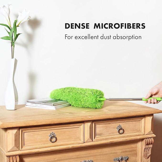 Extendable Microfiber Feather Duster, Feather Dusters - Image 2