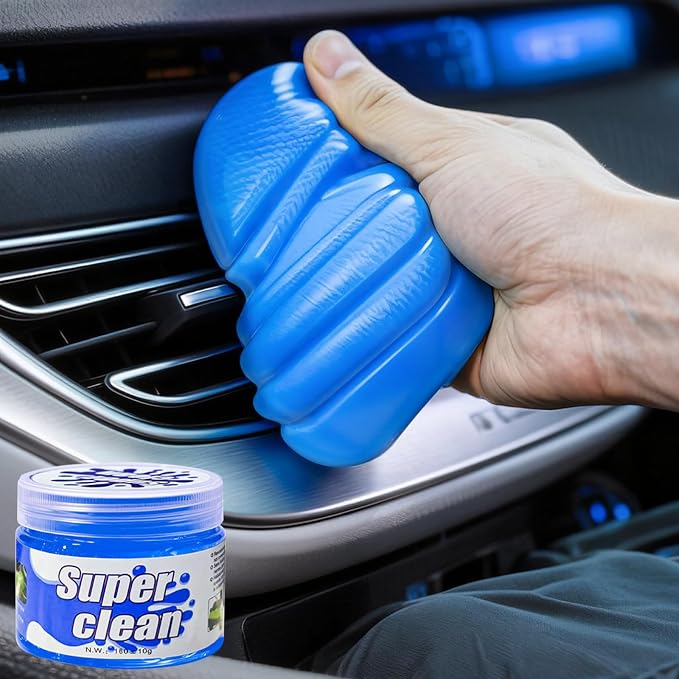 Car Cleaning Gel Car Clean Detailing Putty, Universal Car Interior Cleaner Slime by MOYAC