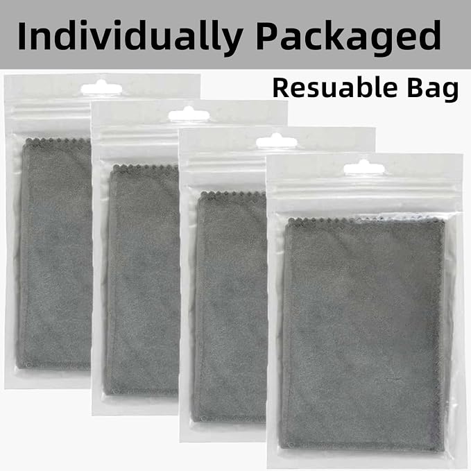 4 Pack Microfiber Silicone Gun Cleaning Cloth - Image 4